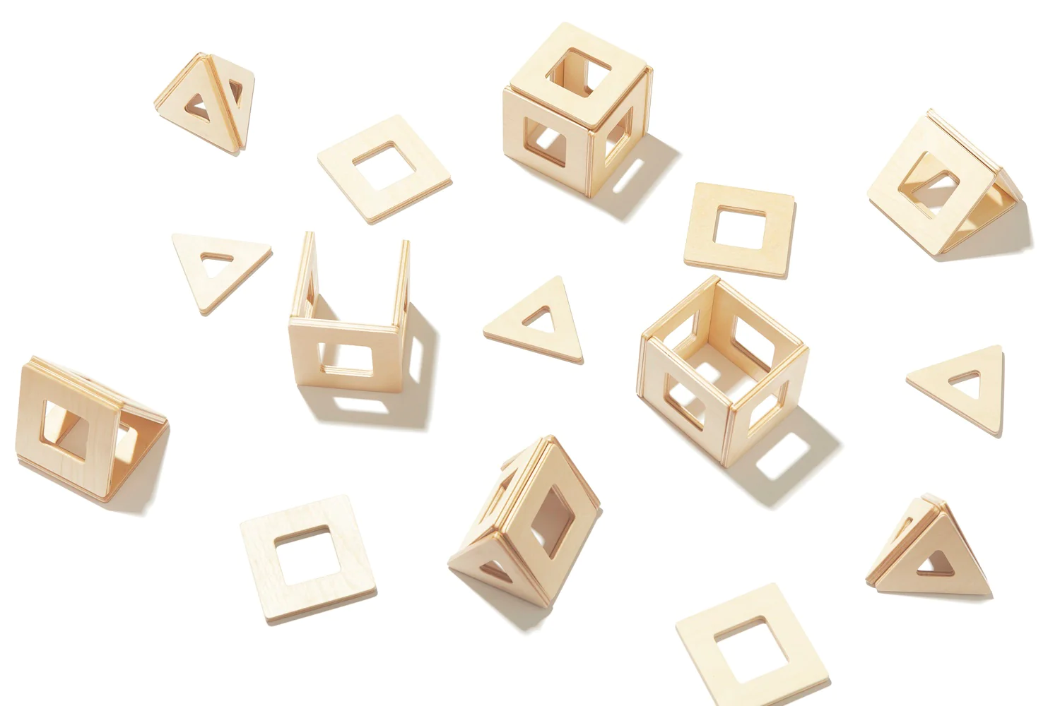 Earthtiles - Houten Magnetische Speeltegels