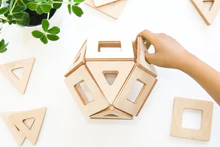 Earthtiles - Houten Magnetische Speeltegels