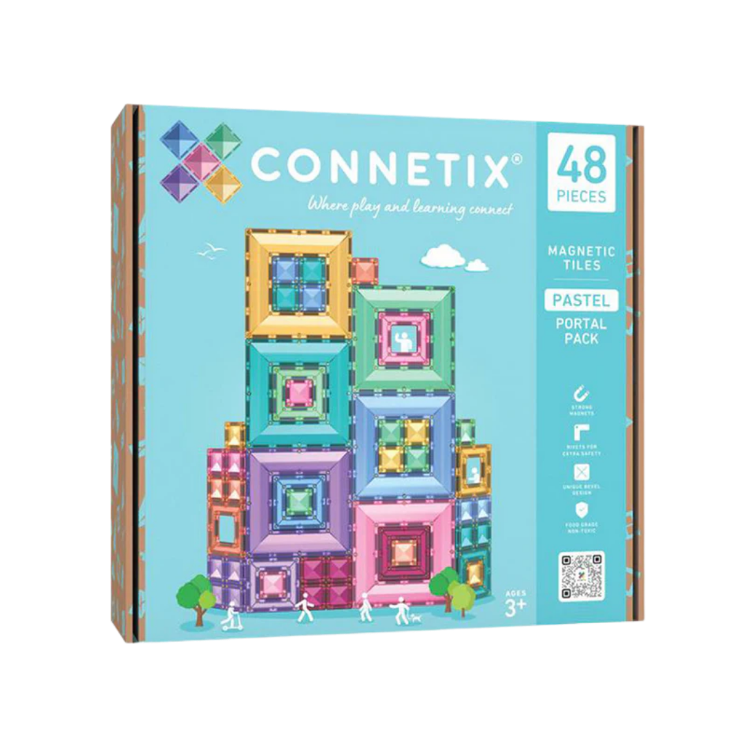 Magnetische Tegels - Pastel Portal Set (48st)