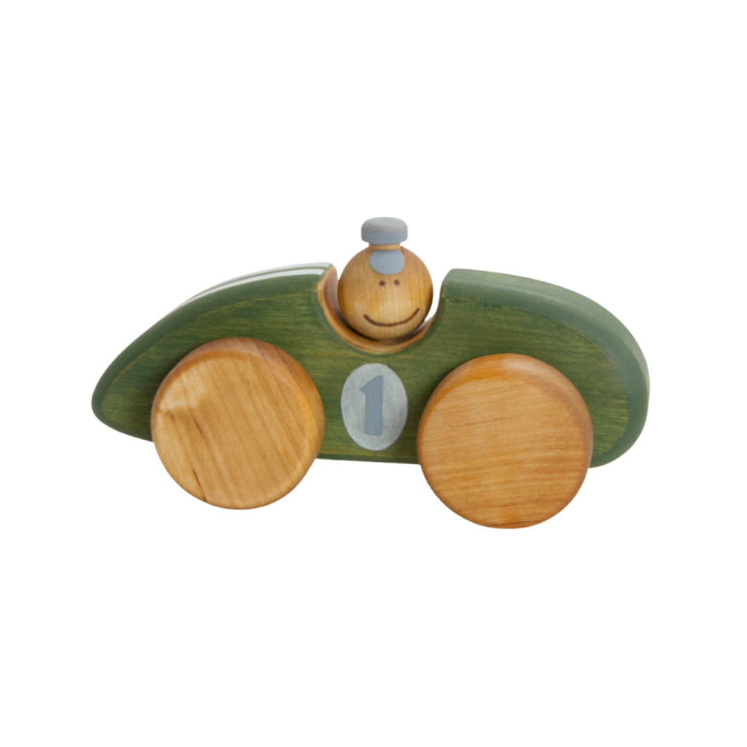 Houten Raceauto
