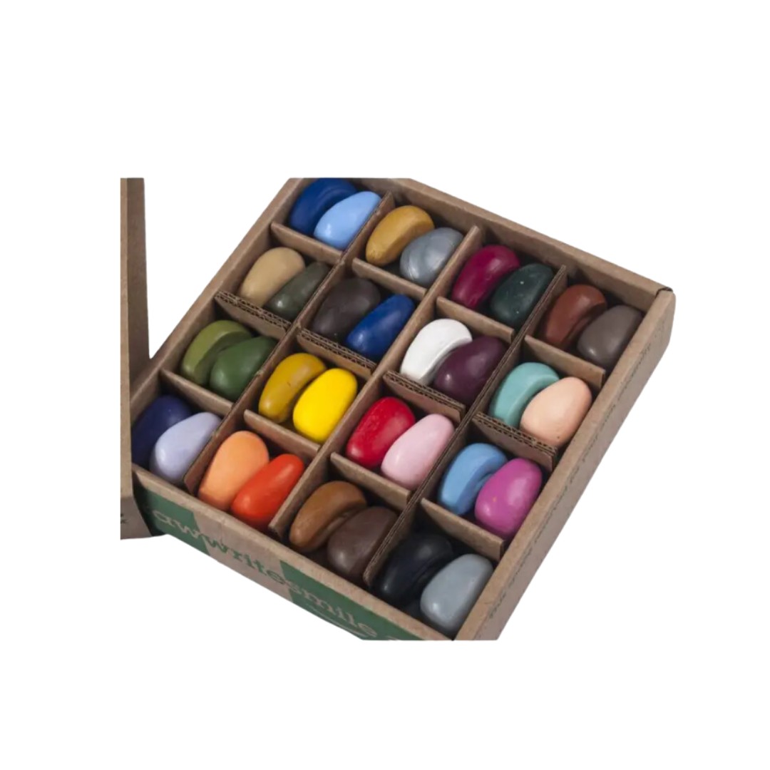 Just Rocks Box 2x32 kleuren in kraft vakkendoos