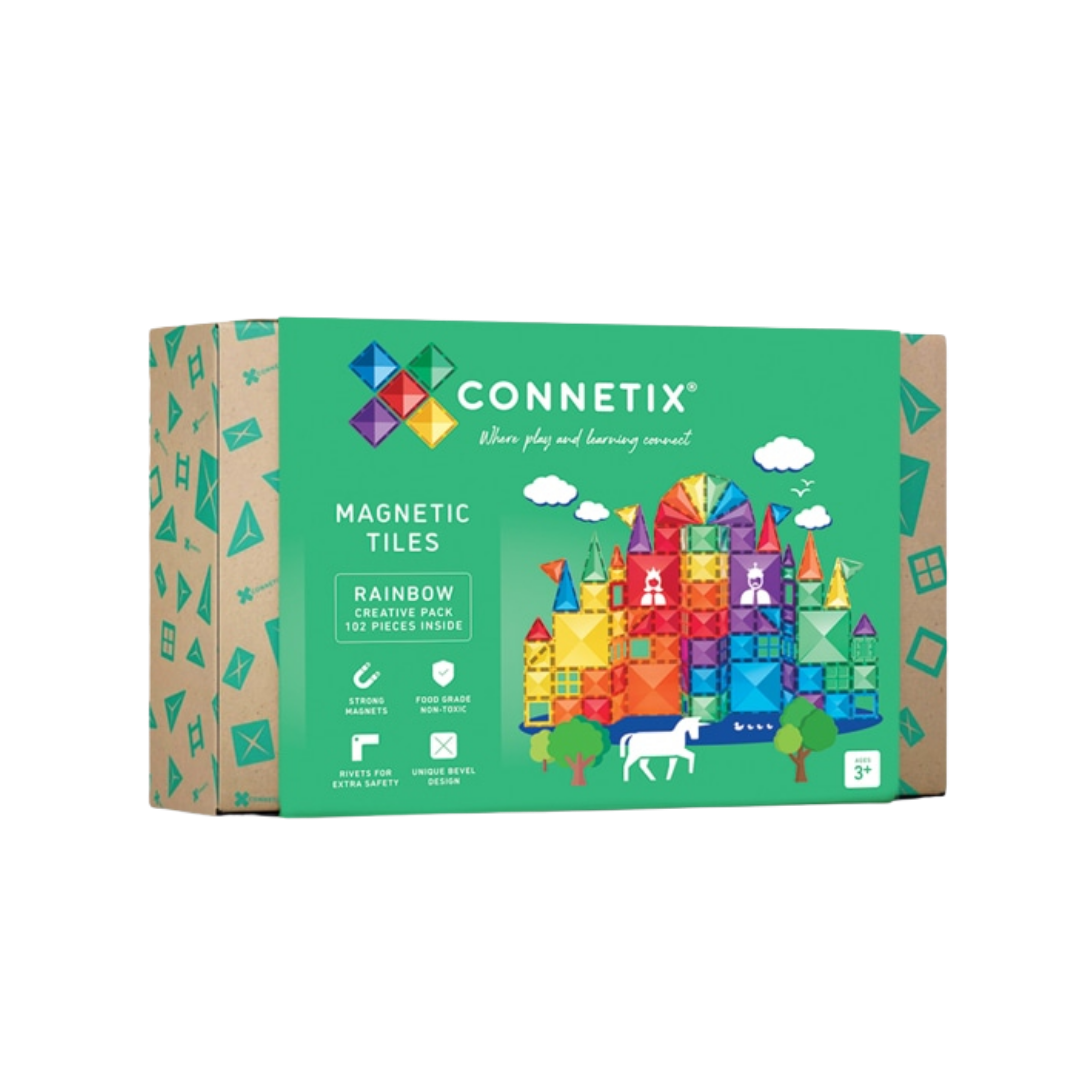Magnetische Tegels - Rainbow Creative Pack (102st)