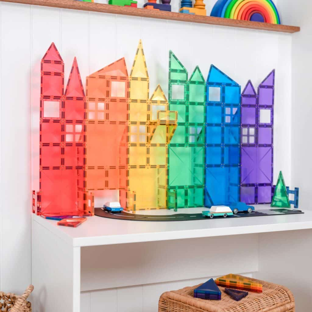 Magnetische Tegels - Rainbow Creative Pack (102st)