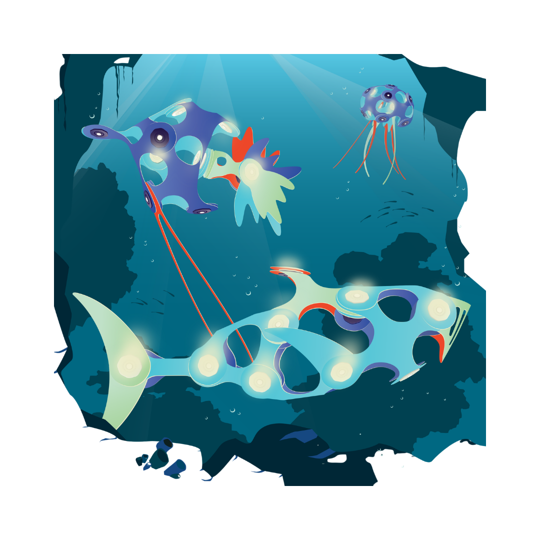 Ocean Creatures Expedition Pack | Set van 24