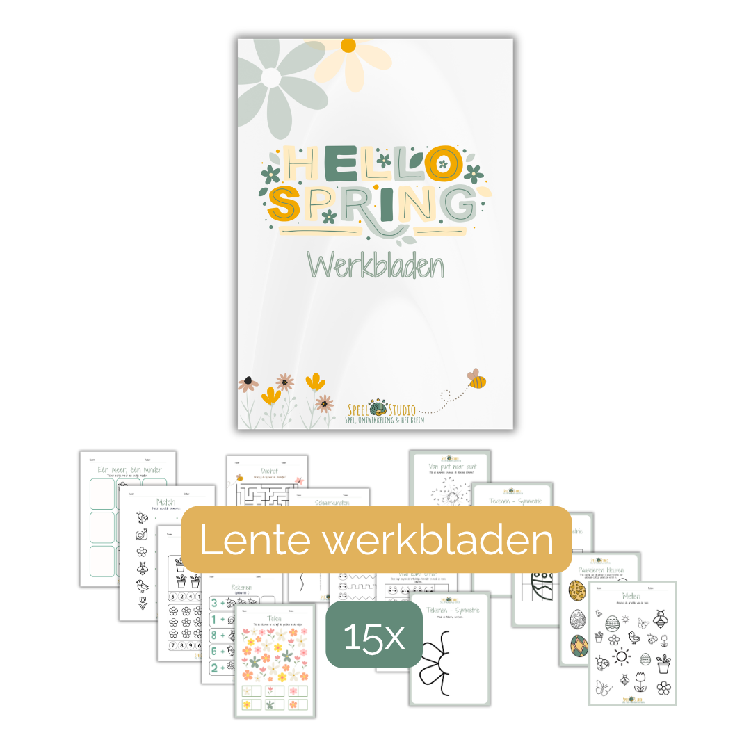 Lente werkbladen | 15 stuks | PDF Download