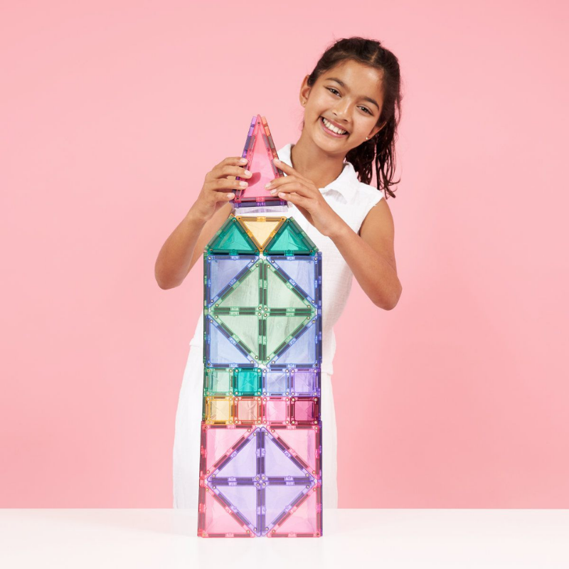 Magnetische Tegels - Pastel Megapack | 202 stuks