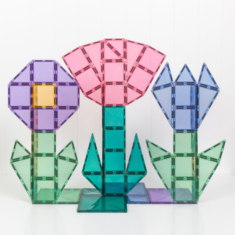 Magnetische Tegels - Pastel Megapack | 202 stuks