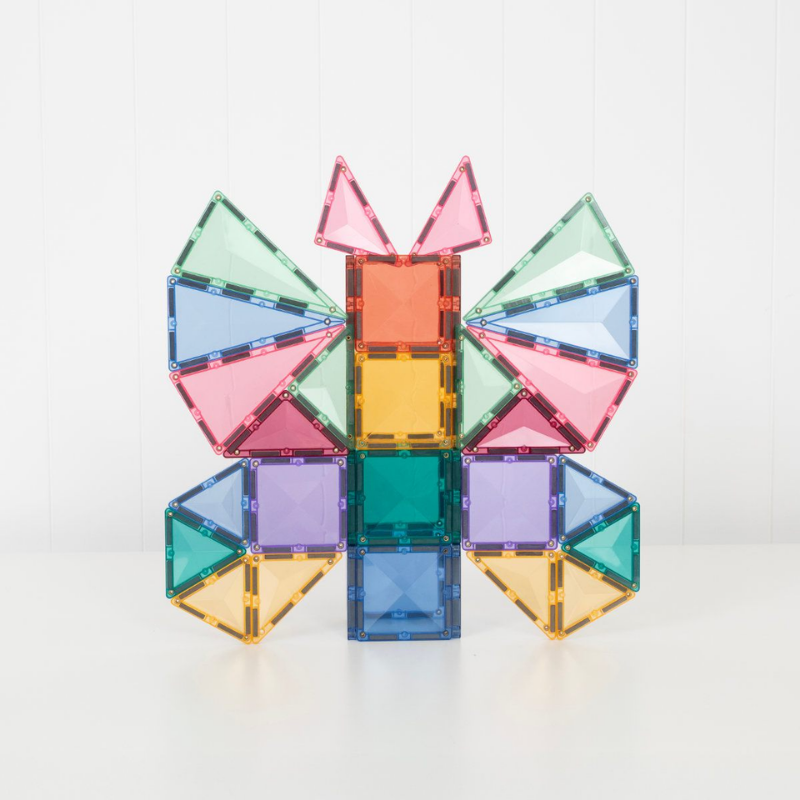 Magnetische Tegels - Pastel Creative Set | 104 stuks