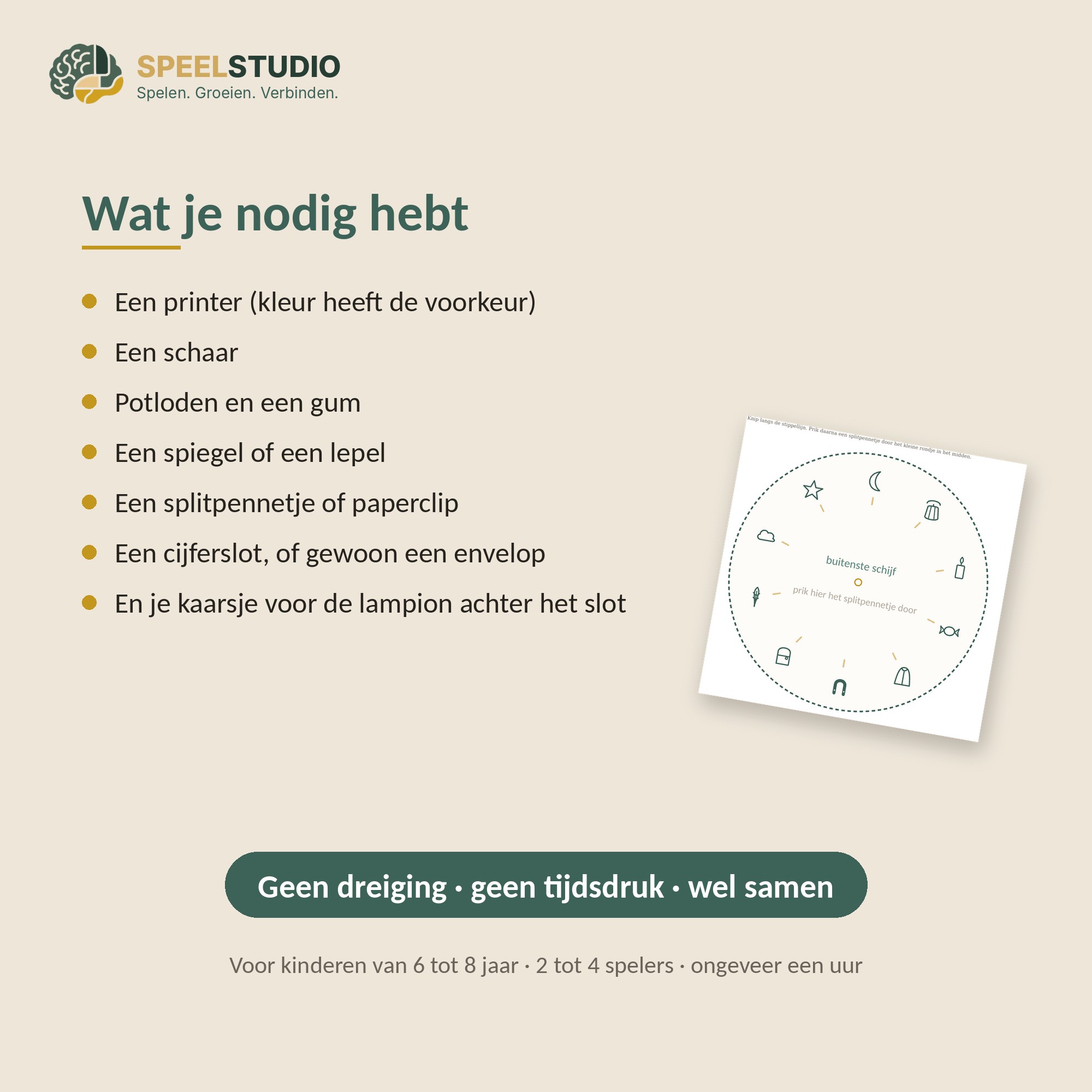 Escape room Sint Maarten kinderen 6–8 jaar | SpeelStudio